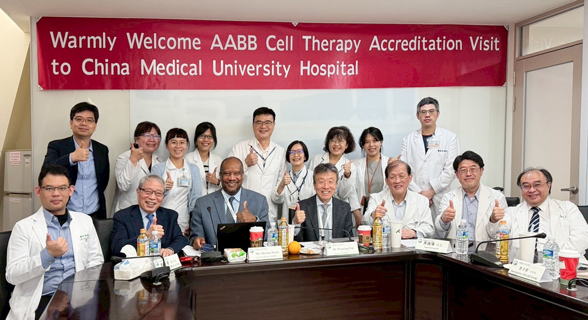 前往 全國首家！中醫大附醫通過美國AABB細胞治療國際認證 品質管理全面升級　細胞治療安全與穩定再提升