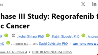 INTEGRATE IIa Phase III Study: Regorafenib for Refractory Advanced Gastric Cancer